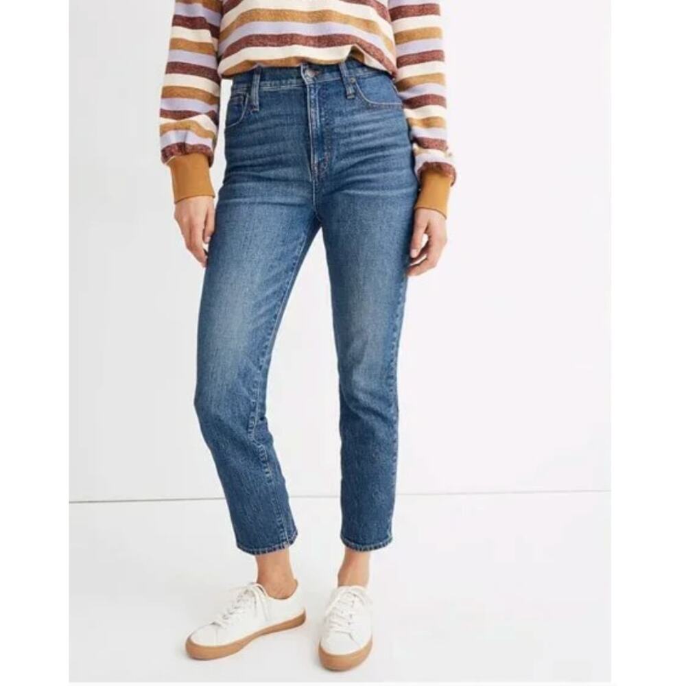 Madewell Classic Straight Jeans in Coldbrook Wash Sz 26